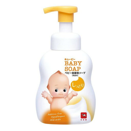 《牛乳石鹸》 キューピー ベビー全身泡ソープ しっとり ポンプ付 400mL 《牛乳石鹸》 キューピー ベビー全身泡ソープ しっとり ポンプ付 400mL