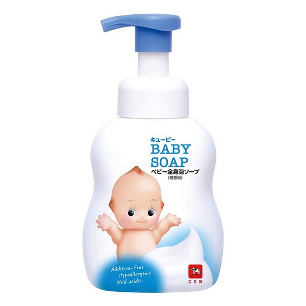 《牛乳石鹸》 キューピー ベビー全身泡ソープ 400mL