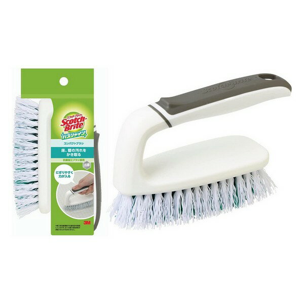 《3M》 スコッチ・ブライト バスシャイン コンパクトブラシ B-492J 1個