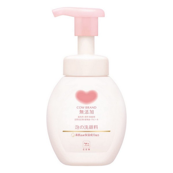 《牛乳石鹸》 カウブランド 無添加泡の洗顔料 ポンプ付 160mL