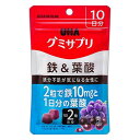 《UHA味覚糖》 グミサプリ 鉄＆葉酸 20粒 10日分