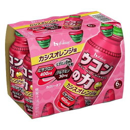 【ハウス】ウコンの力 カシスオレンジ味(100ml×6本）