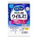 《ユニ・チャーム》 シルコット ウイルス除去 アルコールタイプ つめかえ用 40枚入×3個