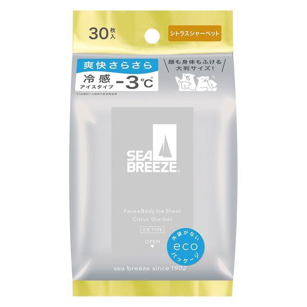 《ファイントゥデイ》 シーブリーズ フェイス＆ボディアイスシート N シトラスシャーベット 30枚入