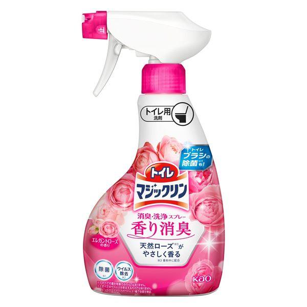 《花王》 トイレマジックリン消臭・洗浄スプレー 香り消臭 エレガントローズの香り 本体 350mL