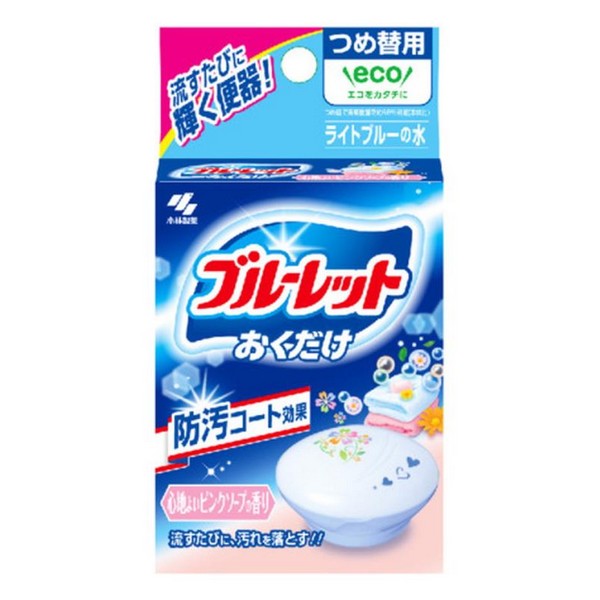 《小林製薬》 ブルーレットおくだけ 心地よいピンクソープの香り つめ替用 25g