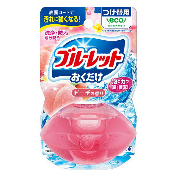 《小林製薬》 液体ブルーレットおくだけ ピーチの香り つけ替用 70mL