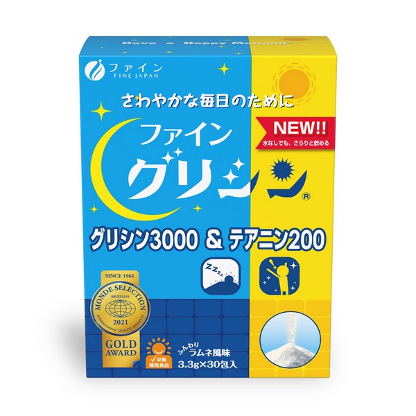 《ファイン》 グリシン3000＆テアニン200 30本入