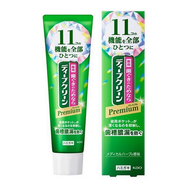 【医薬部外品】《花王》 ディープクリーン プレミアム 薬用ハミガキ 85g ★定形外郵便★追跡・保証なし★代引き不可★