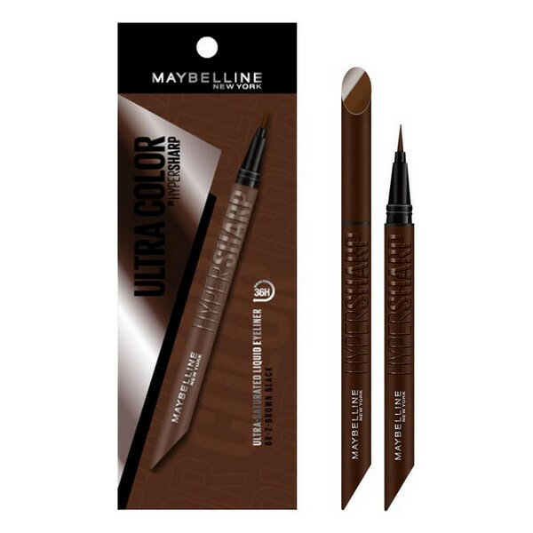 《メイベリン》 ウルトラカラー アイライナー BR-2 ブラウンブラック 0.4g