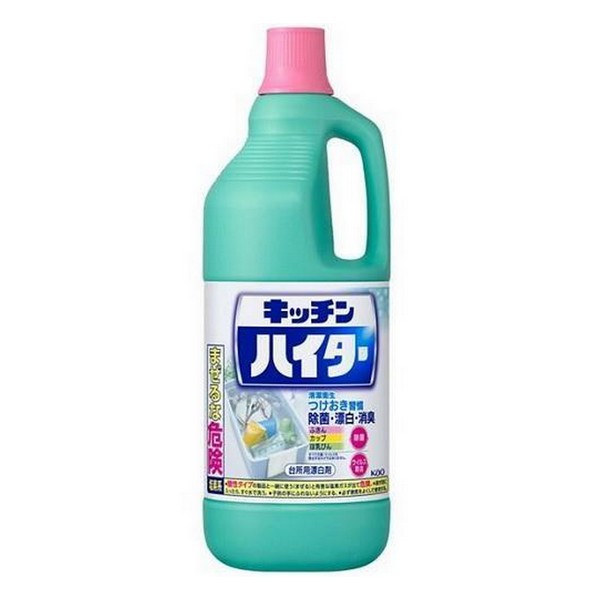 キッチンハイター　大　1500ml　《花王》　台所用漂白剤 返品キャンセル不可