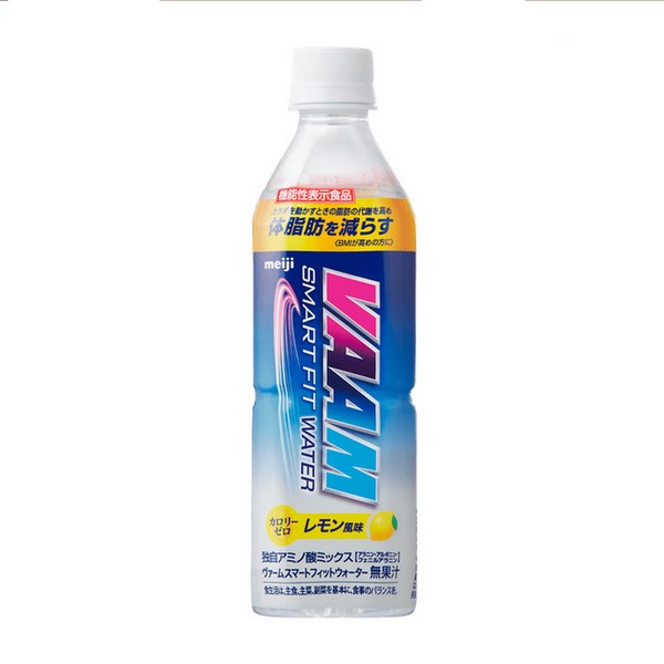 《明治》 ヴァームスマートフィットウォーター レモン風味 500ml 【機能性表示食品】