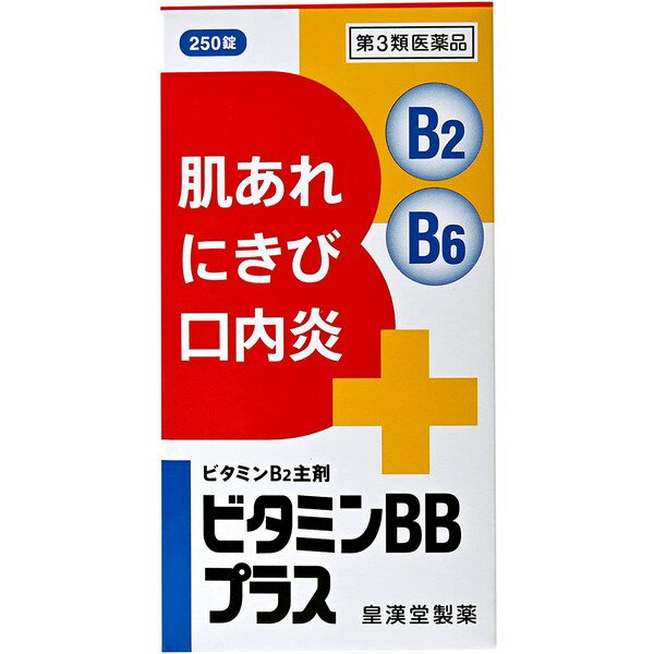 【第3類医薬品】《皇漢堂製薬》 ビタミンBBプラス「クニヒロ」 250錠 (ビタミン製剤)