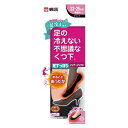 《桐灰》足の冷えない不思議なくつ下　足すっぽりインナーソックス　ブラック　22～25cm　(1足)