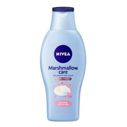 【医薬部外品】《花王》 ニベア マシュマロケア ボディミルク シルキーフラワー 200mL (ボディ用乳液) 返品キャンセル不可