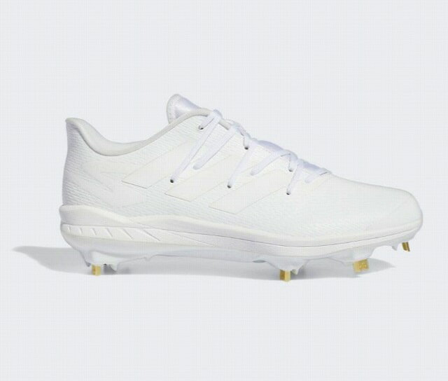 アディダス(adidas) 野球 スパイク アディゼロ アフターバーナー 8 TD スパイク / ADIZERO AFTERBURNER 8 TD CLEATS 一般 (22ss) クリスタルホワイト フットウェアホワイト/フットウェアホワイト/ゴールドメタリック H05609【SS2309】