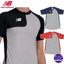 ニューバランス(NewBalance) BP ベースボールアシンメトリ― ショートスリーブトップ(右投げ用) (24ss) 吸汗速乾性 ストレッチ素材 アンダーシャツ ブラック/NBネイビー/チームレッド MT41704R-BK/NNY/TRE