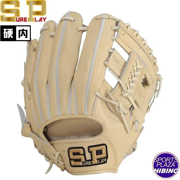 シュアプレイ(sureplay) 一般硬式野球 フィニッシュエアシャーレザー 内野手用 (23ss) 硬式グラブ 硬式グローブ キャメル SBG-FA136-CA