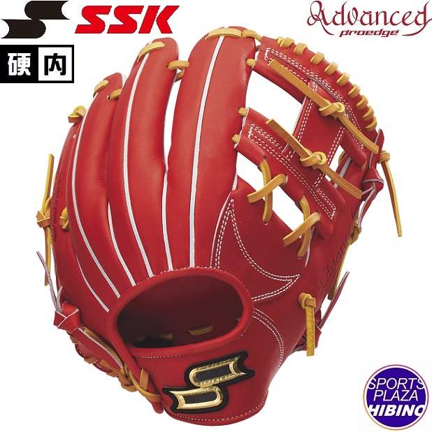 エスエスケイ(ssk) 一般硬式野球 プロエッジアドヴァンスド -B TYPE- 内野手用 (25ss) 硬式グラブ 硬式グローブ Bオレンジ×タン AKB749-3247