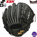 エスエスケイ(ssk) 一般軟式野球 ウインドリーム オールラウンド用 (25ss) 軟式グラブ 軟式グローブ ブラック WNG15024-90(4)