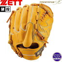 ゼット(zett) 一般硬式野球 プロステイタス SE 投手用 (24aw) 硬式グラブ 硬式グローブ オークブラウン×サックス BPROG601S-3641【P10】