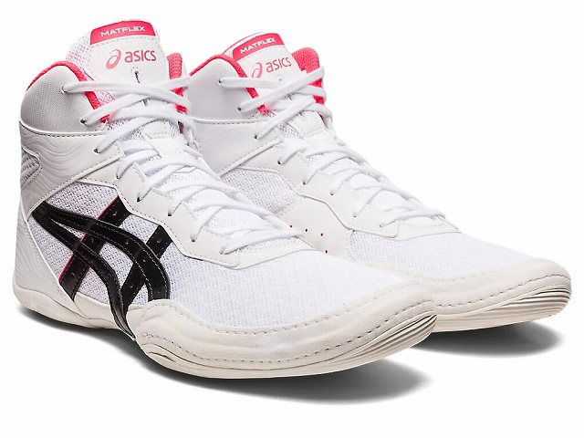 アシックス(asics) レスリングシューズ MATFLEX 7 メンズ (24ss) ホワイト White Diva Pink スタンダードラスト 1081A051-100