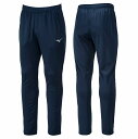 【ネコポス送料無料】ミズノ(mizuno) ナビドライ ニットロングパンツ メンズ テーパード (24ss) ネイビー 32MDA190 14