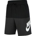 【クロネコゆうパケットOK】 ナイキ(nike) ナイキ アルムニ ショート パンツ NSW HE SHORT ALUMNI CB (22ss) メンズ ブラック×ブラックヘザー CJ4353-012【sale】【OUTsale】【50】【SS240350】