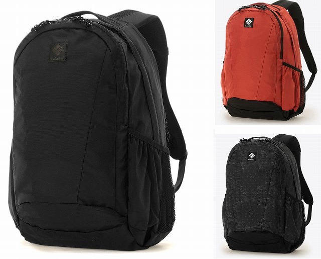 コロンビア Columbia リュック パナシーア 30L バックパック ユニセックス 24ss PU8709 Black -010 Black Pattern -011 Cliff Rock -859