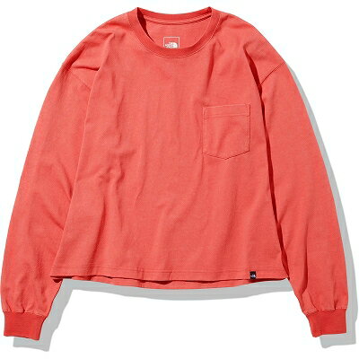 ザ・ノースフェイス THE NORTH FACE 長袖Tシャツ ロングスリーブヘビーコットンティー L/S Heavy Cotton Tee レディース 22ss スレートローズ NTW32244-LR【SS2403】