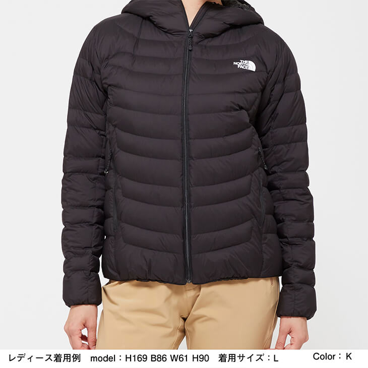 ザ・ノースフェイス(THE NORTH FACE) ダウン サンダーフーディ（レディース）Thunder Hoodie (22ss) リーガルレッド NYW82011-RL【sale】【ss2209】