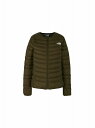 ザ・ノースフェイス(THE NORTH FACE) ジャケット ダウン アウター サンダーラウンドネックジャケット レディース (23aw) スレートブラウン NYW82313-SR