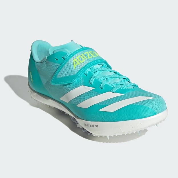 アディダス(adidas) 陸上スパイク ADIZERO HJ TRACK AND FIELD アディゼロ HJ トラック&フィールド (25aw) シューズ 走り高跳び Blue/Zero Metalic/Lucid Lemon JH5230