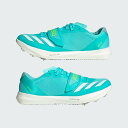 アディダス (adidas) 陸上 三段跳 棒高跳 用シューズ アディゼロ TJ/PV Adizero (25aw) Blue 24.0-27.0cm JH5232