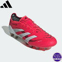 アディダス(adidas) サッカースパイク プレデター Predator Elite HG/AG シューズ (25ss) Lucid Red/Cloud Wh...