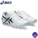 アシックス(asics) サッカースパイク DS LIGHT PRO ディーエスライト シューズ (24ss) 部活生モデル White/Black 1103A...