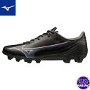 ミズノ(mizuno) サッカースパイク ミズノアルファ SELECT シューズ (23ss) 2E相当 ブラック×イグニッションレッド×ブルー P1GA236...