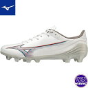 ミズノ(mizuno) サッカースパイク ミズノアルファ SELECT シューズ (23ss) 2E相当 ホワイト×イグニッションレッド×ブルー P1GA236...