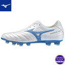 ミズノ(mizuno) サッカースパイク MONARCIDA NEO III WIDE PRO モナルシーダ シューズ (24aw) 3E相当 ホワイト×ブルー...