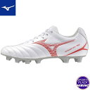 ミズノ(mizuno) サッカースパイク MONARCIDA NEO III SELECT モナルシーダ シューズ (24ss) 3E相当 ホワイト×レッド P...