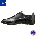 ミズノ(mizuno) サッカーシューズ ミズノアルファ SELECT AS トレーニングシューズ (23ss) 3E相当 ブラック×イグニッションレッド×ブル...