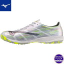 ミズノ(mizuno) サッカーシューズ ミズノアルファII ELITE AS トレーニングシューズ (25ss) 2E相当 ホワイト×ブラックイリディセント ...