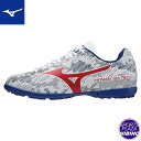 ミズノ(mizuno) フットサルシューズ MONARCIDA NEO SALA CLUB TF モナルシーダ (23aw) 3E相当 ホワイト×レッド Q1G...