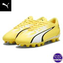 プーマ(puma) サッカースパイク Puma Ultra Play HG + MID JR ウルトラ プレイ シューズ (24ss) ジュニア Yellow/...