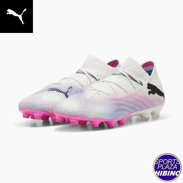 ס(puma) å ե塼㡼 7 ƥå HG/AG ѥ (24ss) /͹ PUMA White-PUMA Black-Poison Pink 10770201