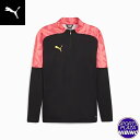 プーマ(puma) サッカー INDIVIDUAL ファイナル 1/4ジップトップ (24ss) アパレル ウェア ハーフジップ メンズ PUMA Black-...