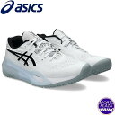 アシックス(asics) テニスシューズ GEL-RESOLUTION X OC ゲル レゾリューション (25ss) オムニ・クレーコート用 White/Bl...