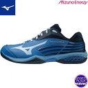 ミズノ(mizuno) バドミントンシューズ WAVE CLAW 2 ウエーブクロー (22aw) ブルー×サックス 71GA211006【ss2503】【SA...