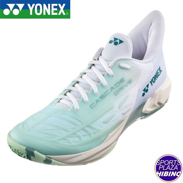 ヨネックス(yonex) バドミントンシューズ パワークッションカスケードドライブ シューズ (24aw) ホワイト×グリーン SHBCD2-136【SS251...