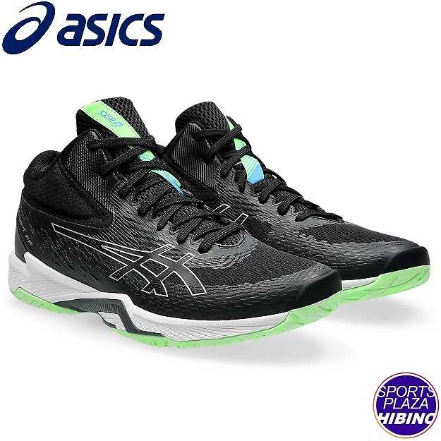 アシックス(asics) バレーボールシューズ V-SWIFT FF MT 4 ブイスウィフト シューズ (24ss) Black/Pure Silver 1053A064-001